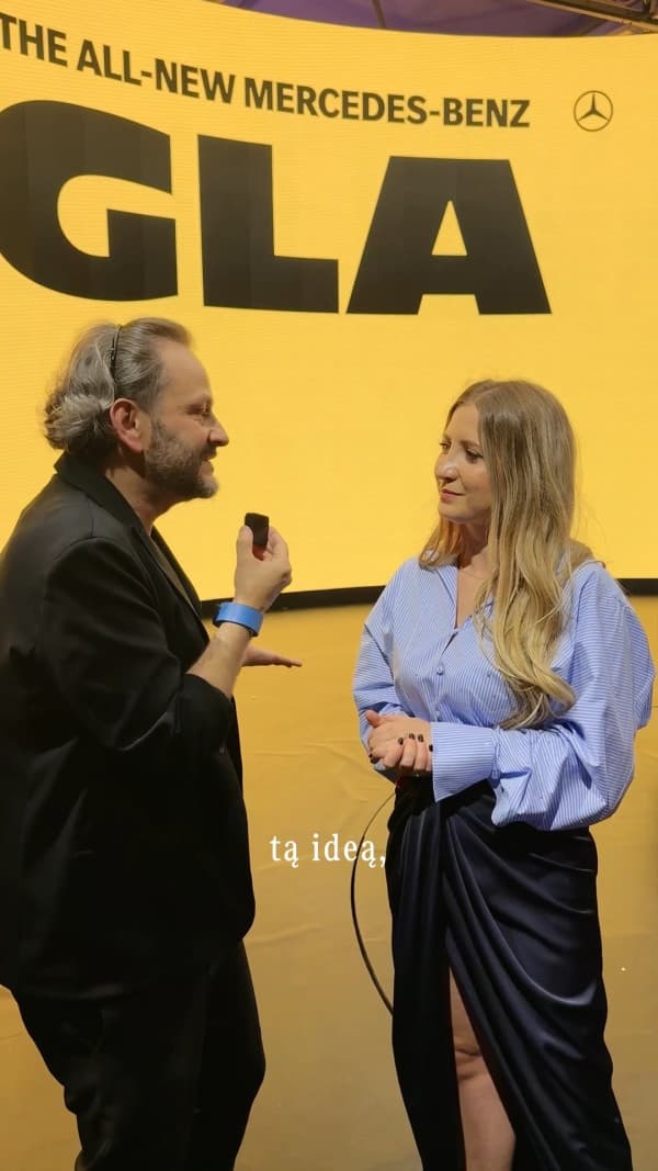 Wczoraj Warszawa stała się światową sceną premiery nowego Mercedes-Benz GLA. ✨

Przy tej okazji porozmawialiśmy z Sabiną Ruginą, szefową marketingu Mercedes-Benz na region Europy Środkowo-Wschodniej, która opowiedziała nam o kulisach wydarzenia, inspiracjach stojących za premierą i o tym, co sprawia, że ten moment jest tak wyjątkowy dla marki Mercedes-Benz.

▶️ Zobacz wywiad i zajrzyj z nami za kulisy światowej premiery nowego GLA.